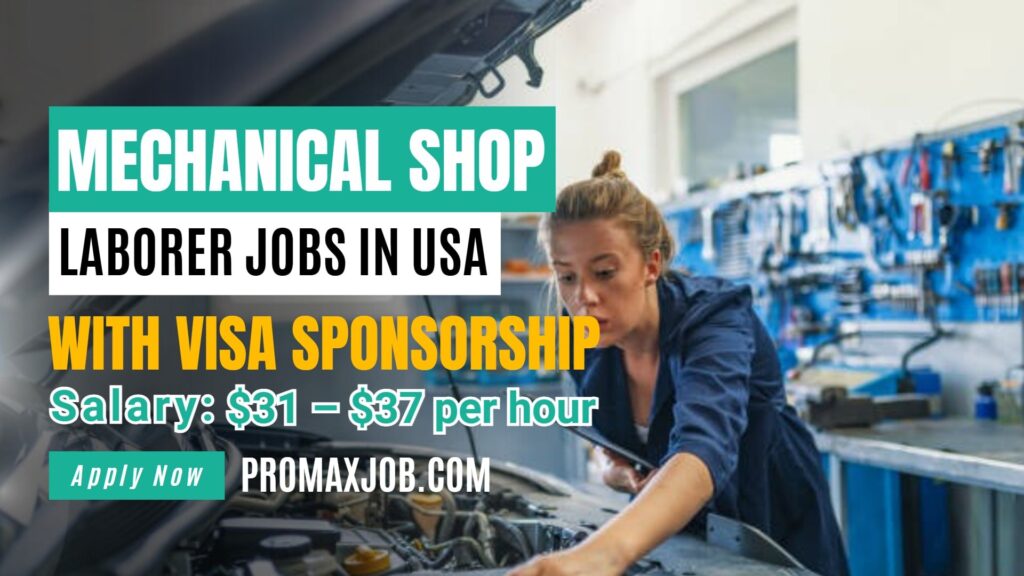 Mechanical Shop Laborer in USA