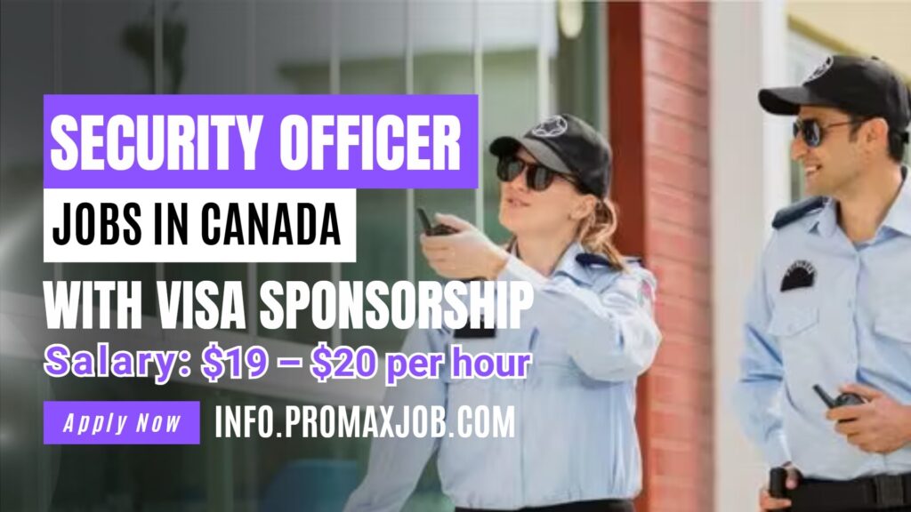 Security Officer Jobs in Canada