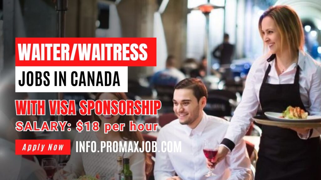 Waiter Jobs in Canada