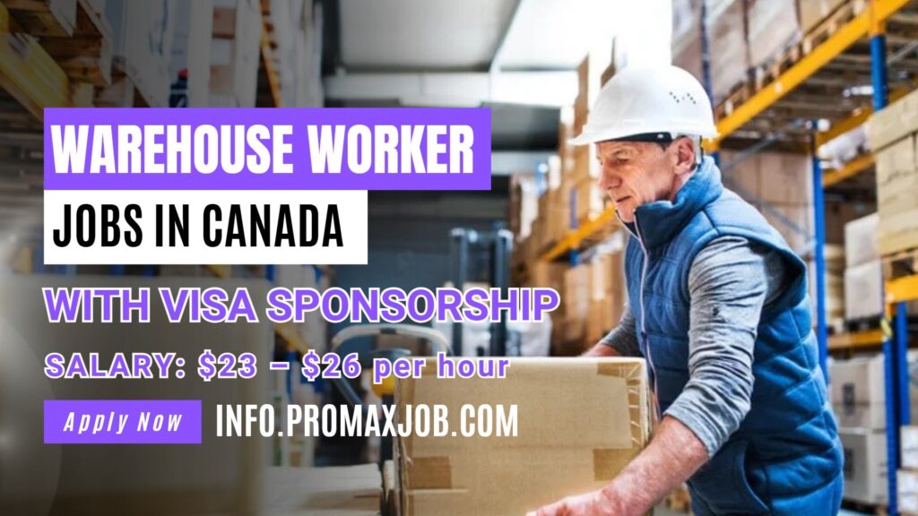 Warehouse Worker Jobs in Canada