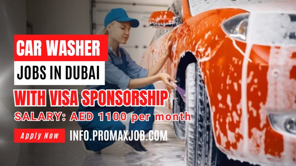 Car Washer Jobs in Dubai