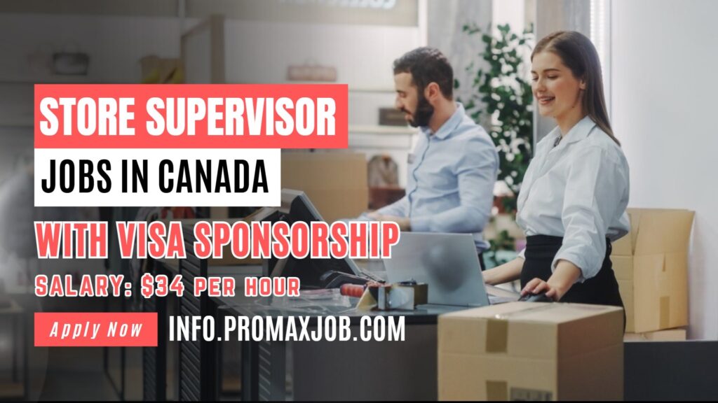 Store Supervisor Jobs in Canada