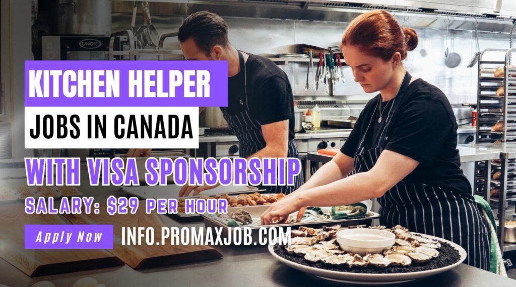 Kitchen Helper Jobs in Canada